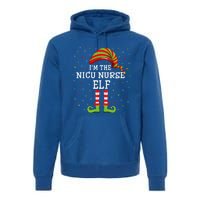 Nicu Nurse Elf Xmas Group Matching Im The Nicu Nurse Elf Cool Gift Premium Hoodie