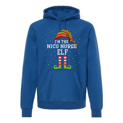 Nicu Nurse Elf Xmas Group Matching Im The Nicu Nurse Elf Cool Gift Premium Hoodie