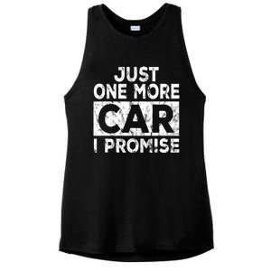 Nur Noch Ein Auto Promise Car Mechanic Gift Ladies PosiCharge Tri-Blend Wicking Tank