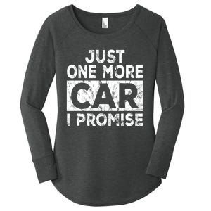 Nur Noch Ein Auto Promise Car Mechanic Gift Women's Perfect Tri Tunic Long Sleeve Shirt