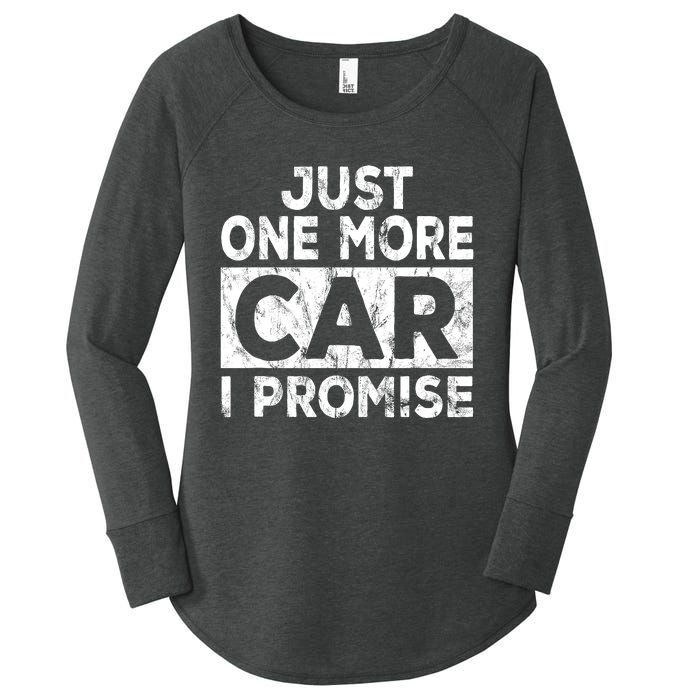 Nur Noch Ein Auto Promise Car Mechanic Gift Women's Perfect Tri Tunic Long Sleeve Shirt