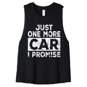 Nur Noch Ein Auto Promise Car Mechanic Gift Women's Racerback Cropped Tank