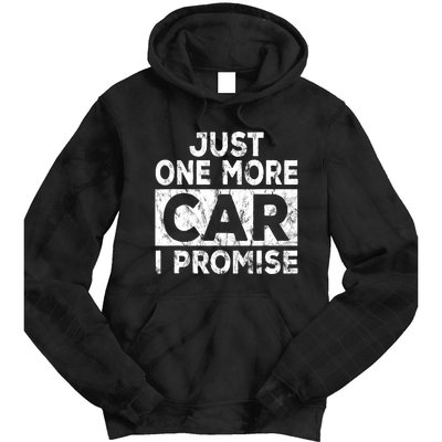 Nur Noch Ein Auto Promise Car Mechanic Gift Tie Dye Hoodie