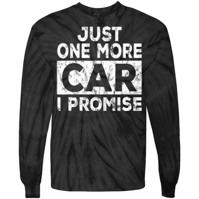 Nur Noch Ein Auto Promise Car Mechanic Gift Tie-Dye Long Sleeve Shirt