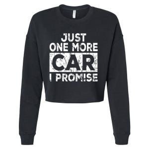 Nur Noch Ein Auto Promise Car Mechanic Gift Cropped Pullover Crew