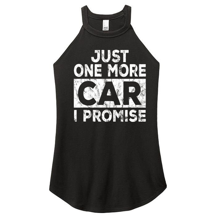 Nur Noch Ein Auto Promise Car Mechanic Gift Women's Perfect Tri Rocker Tank