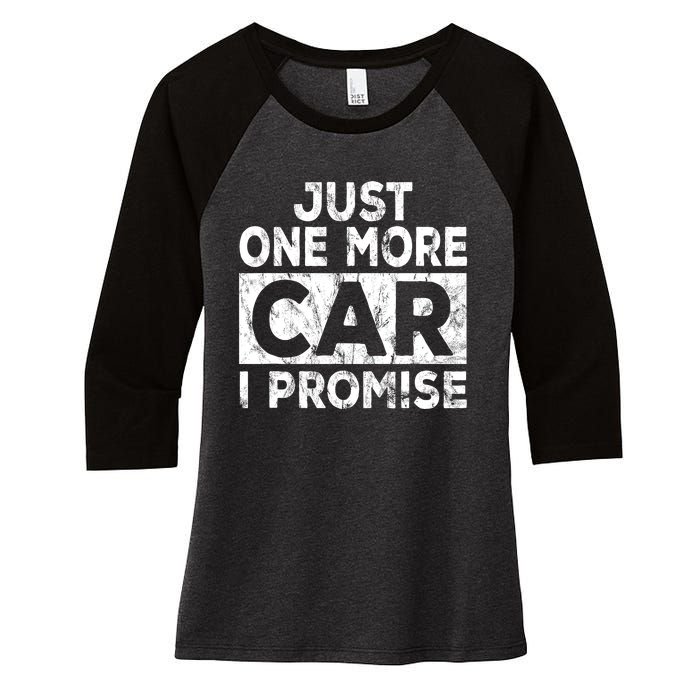 Nur Noch Ein Auto Promise Car Mechanic Gift Women's Tri-Blend 3/4-Sleeve Raglan Shirt