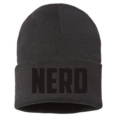 Nerd Sustainable Knit Beanie