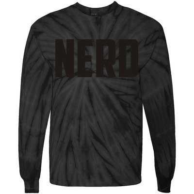 Nerd Tie-Dye Long Sleeve Shirt