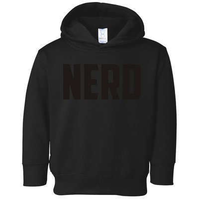 Nerd Toddler Hoodie