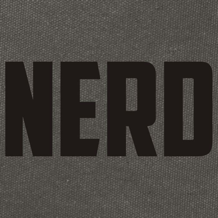 Nerd Cotton Canvas Backpack