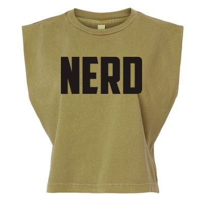 Nerd Garment-Dyed Women's Muscle Tee