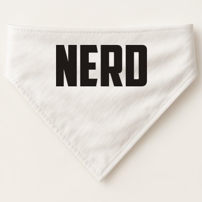 Nerd USA-Made Doggie Bandana
