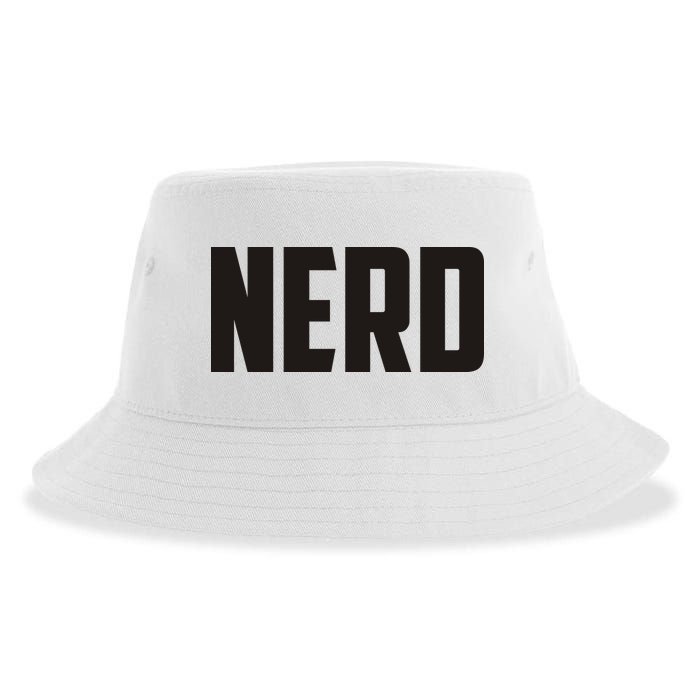 Nerd Sustainable Bucket Hat