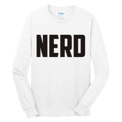 Nerd Tall Long Sleeve T-Shirt