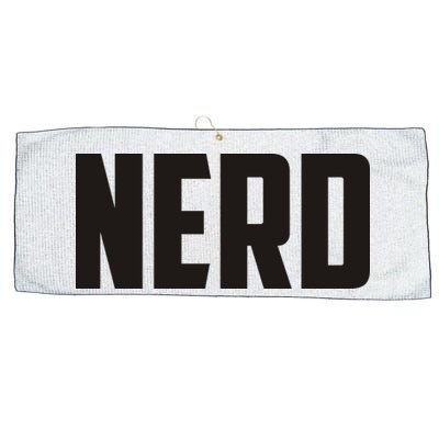 Nerd Large Microfiber Waffle Golf Towel