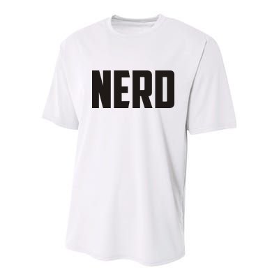 Nerd Youth Performance Sprint T-Shirt
