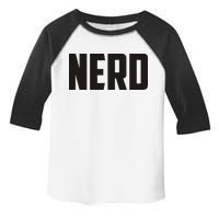 Nerd Toddler Fine Jersey T-Shirt