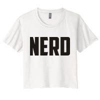 Nerd Crop Top