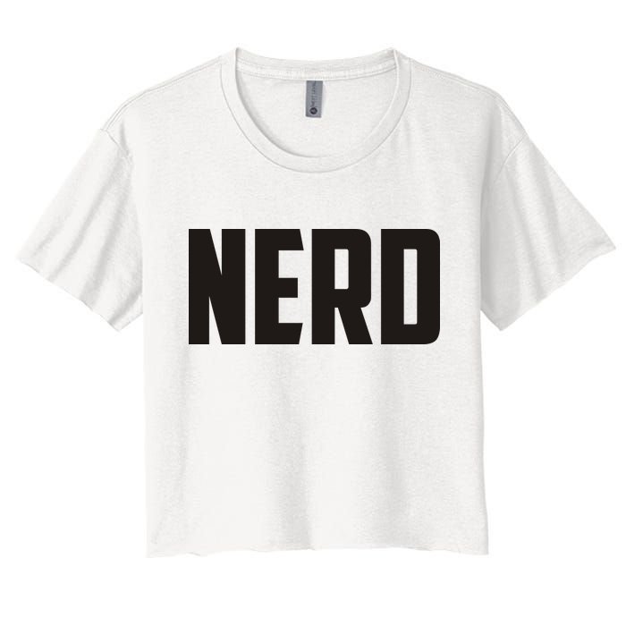 Nerd Crop Top