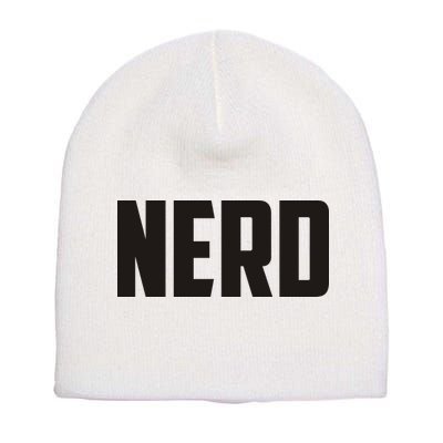 Nerd Short Acrylic Beanie