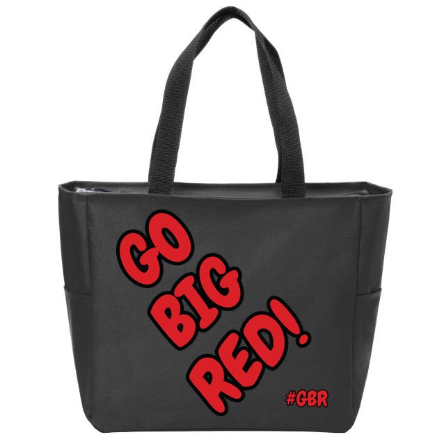 Nebraska Zip Tote Bag