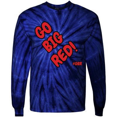 Nebraska Tie-Dye Long Sleeve Shirt