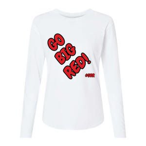 Nebraska Womens Cotton Relaxed Long Sleeve T-Shirt