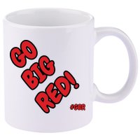 Nebraska 11oz C Handle Ceramic Mug