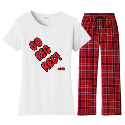 Nebraska Women's Flannel Pajama Set