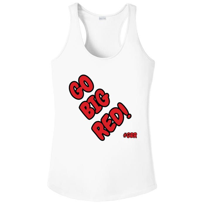 Nebraska Ladies PosiCharge Competitor Racerback Tank