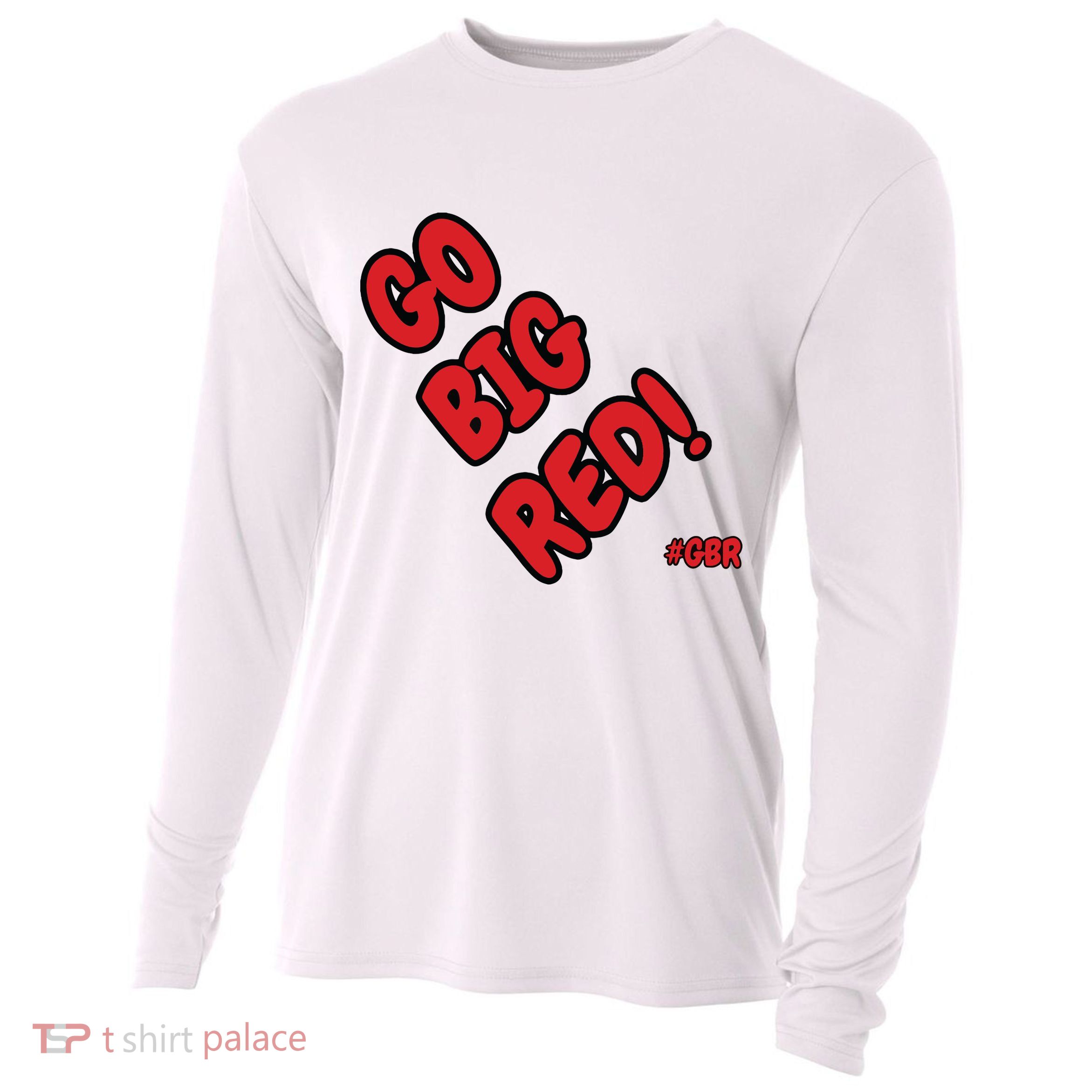 Nebraska Cooling Performance Long Sleeve Crew