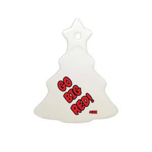 Nebraska Ceramic Tree Ornament