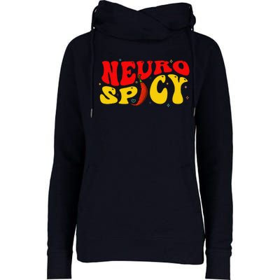 Neurospicy Womens Funnel Neck Pullover Hood