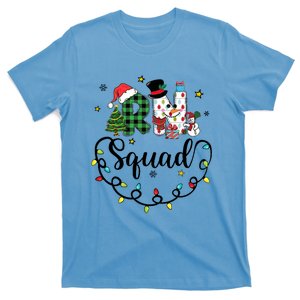 Nurse Nicu Er Pediatric Icu Christmas Rn Squad Gift T-Shirt