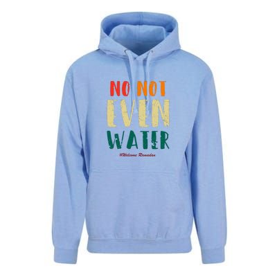 No Not Even Water Ramadan Vinatge Funny Gift For Ramadan Mubarak Unisex Surf Hoodie