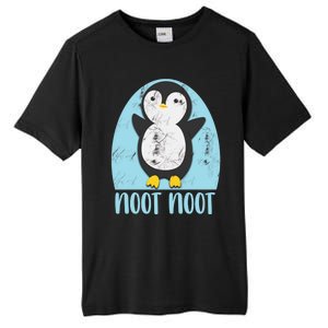 Noot Noot Funny Penguin Bird Sound Christmas Winter Penguin Gift Tall Fusion ChromaSoft Performance T-Shirt