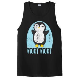 Noot Noot Funny Penguin Bird Sound Christmas Winter Penguin Gift PosiCharge Competitor Tank