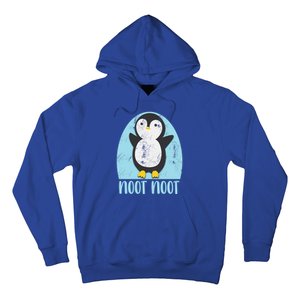 Noot Noot Funny Penguin Bird Sound Christmas Winter Penguin Gift Hoodie