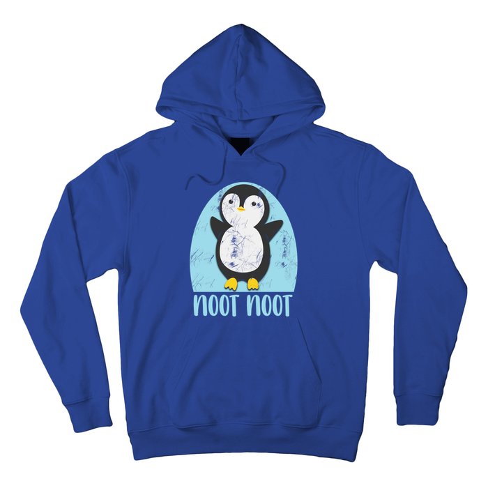 Noot Noot Funny Penguin Bird Sound Christmas Winter Penguin Gift Hoodie