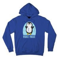 Noot Noot Funny Penguin Bird Sound Christmas Winter Penguin Gift Tall Hoodie