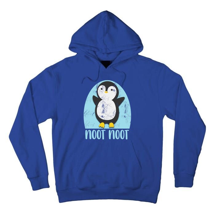 Noot Noot Funny Penguin Bird Sound Christmas Winter Penguin Gift Tall Hoodie