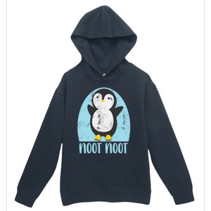 Noot Noot Funny Penguin Bird Sound Christmas Winter Penguin Gift Urban Pullover Hoodie