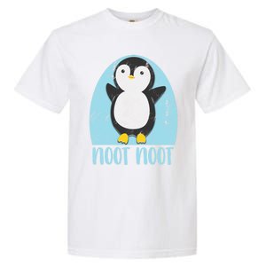 Noot Noot Funny Penguin Bird Sound Christmas Winter Penguin Gift Garment-Dyed Heavyweight T-Shirt