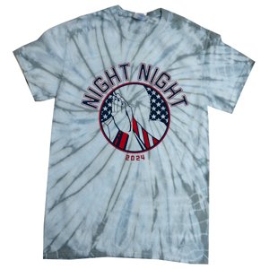 Night Night France Usa 2024 Tie-Dye T-Shirt