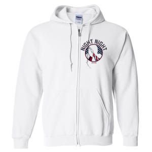 Night Night France Usa 2024 Full Zip Hoodie