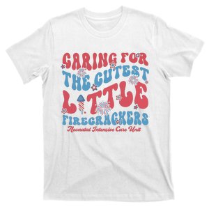 Nicu Nurse For 4th Of July T-Shirt