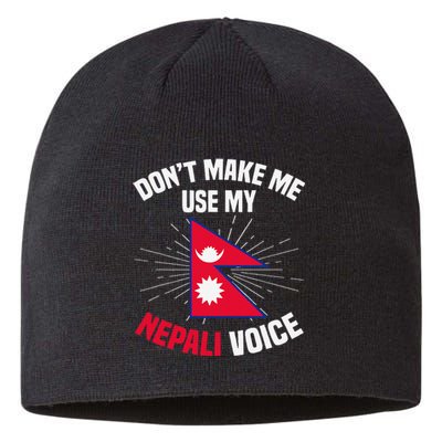 Nepal Nepali Flag Sustainable Beanie