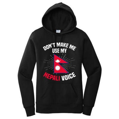 Nepal Nepali Flag Women's Pullover Hoodie