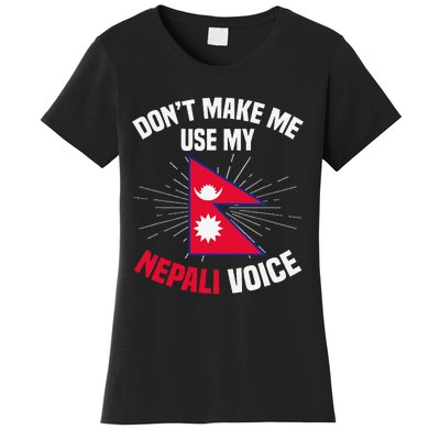 Nepal Nepali Flag Women's T-Shirt